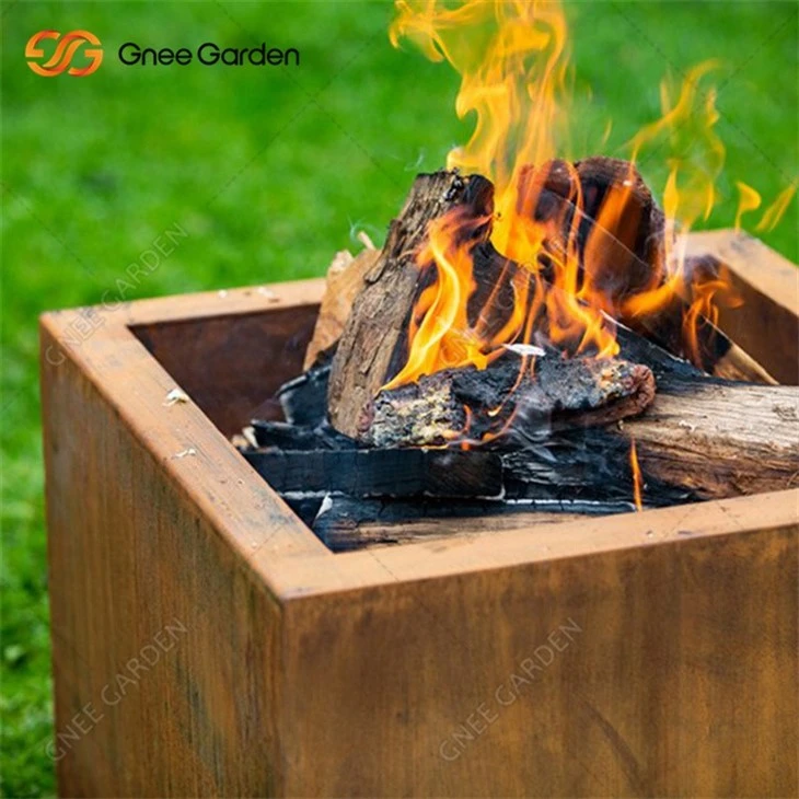 Outdoor Decoration Corten Steel Firepit