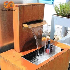 Caracteristici de apă din oțel de intemperii