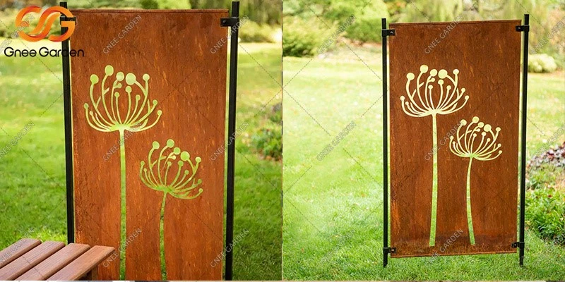 Corten Steel Decorative Screens Corten Steel Decorative Screens