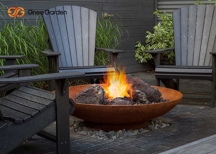 Corten Modern Grill Fire Pit Design Corten Modern Grill Fire Pit Design