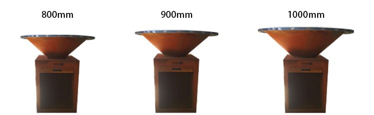 Corten Steel fire pit bbq grill Corten Steel fire pit bbq grill