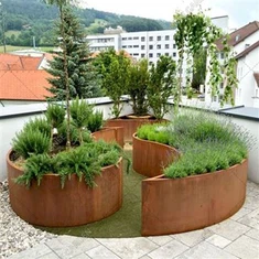 Reducere fierbinte America Europa Populare decorative de margine de grădină Amenajare peisagistică Margini metalice de gazon